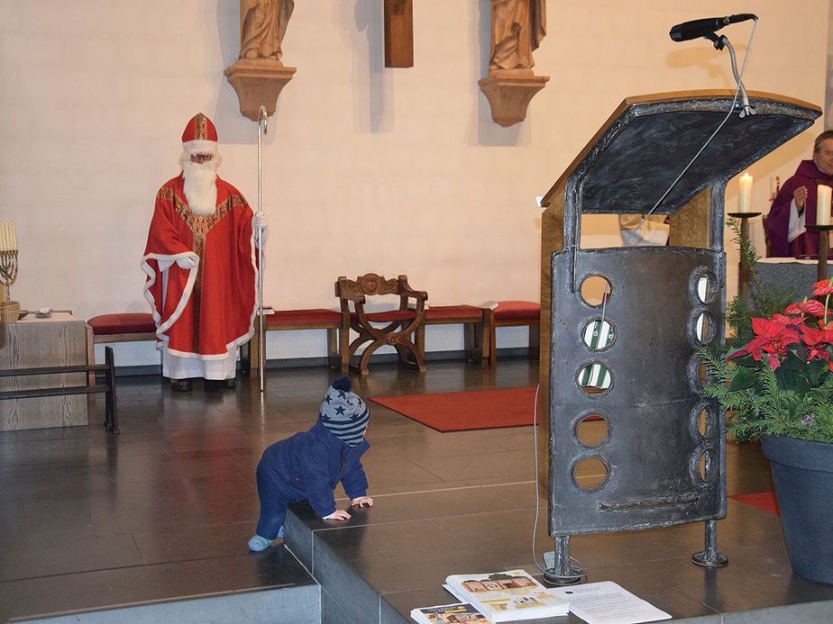 Der heilige Nikolaus in "Heilig Kreuz" Zierenberg